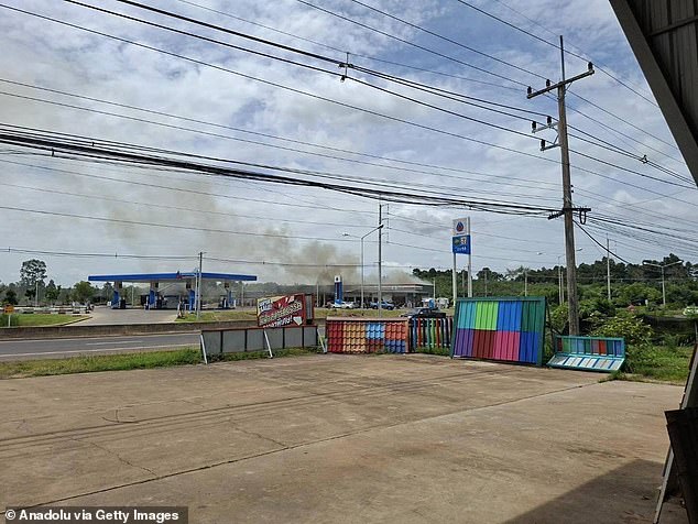 The attack marked one of several new flareups as Thai and Cambodian troops clashed in disputed border areas