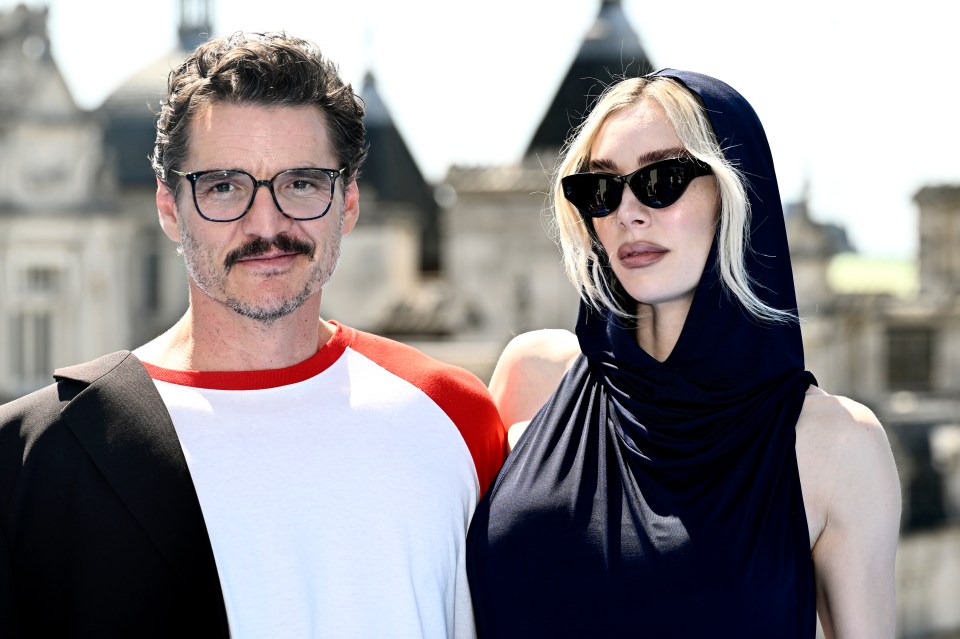 Pedro Pascal and Vanessa Kirby at a photocall.