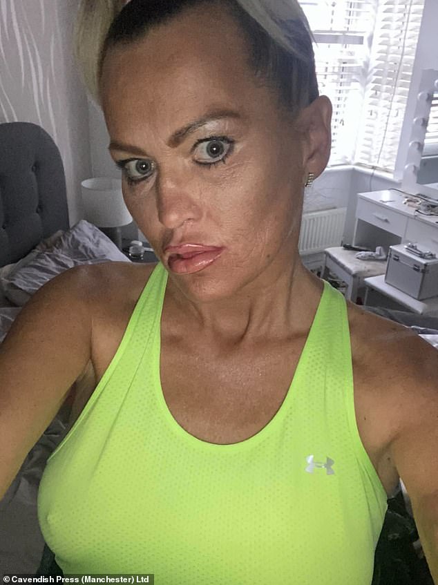 She had been confiding in Donna Godsell (pictured), 46, before turning on her at a mutual friend's flat on July 26, 2023
