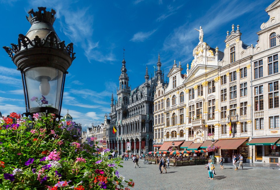 Grand Place in Brussels, Belgium.