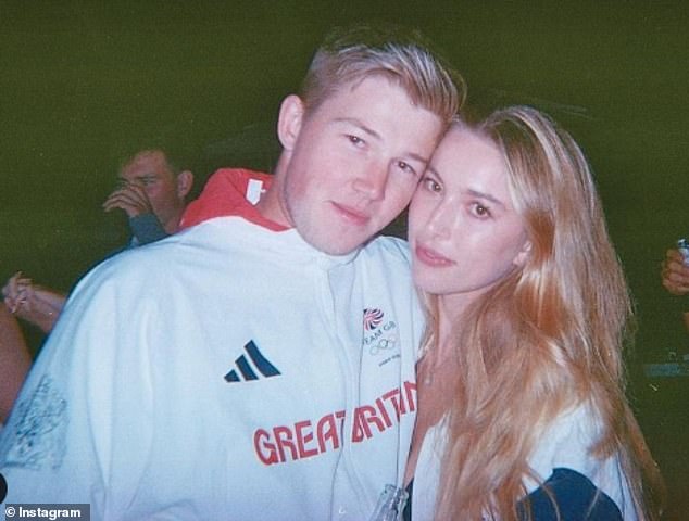 The happy couple (pictured) - who are set to wed on Saturday - were joined by their groomsmen and bridesmaids at St Michael’s and All Angels for a 90-minute run through, directed by wedding planner Stanlee Gatti