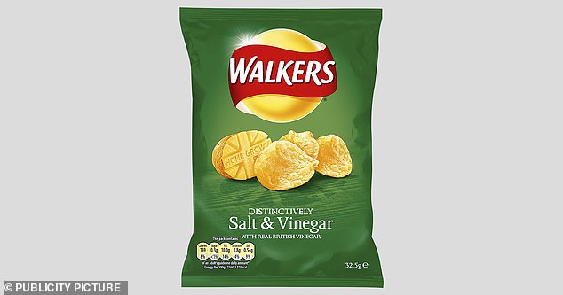 The Salt and Vinegar packet is now bright green - but has this always been the case?