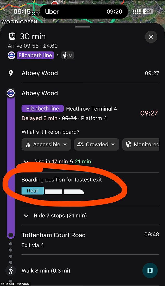 With the update, Google Maps will now tell commuters the best area to board a train for a faster exit