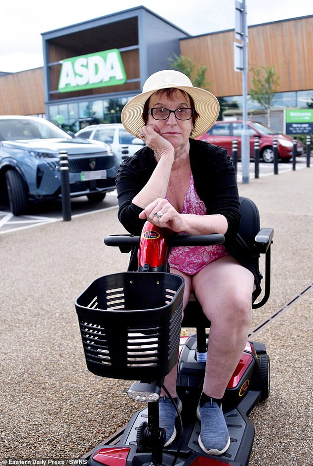 Bosses say they caught Ms Rhodes red-handed swapping the stickers in order to save cash