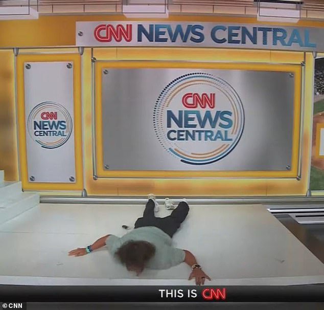 The flub from a Savannah Bananas baseball performer left News Central hosts Kate Bouldan and John Berman shocked Thursday