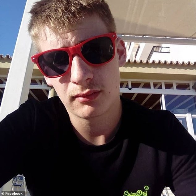Daniel Gunter (pictured), 27, inflicted 'catastrophic injuries' to the head, neck, legs and jaw of Brendon Staddon, a trial heard
