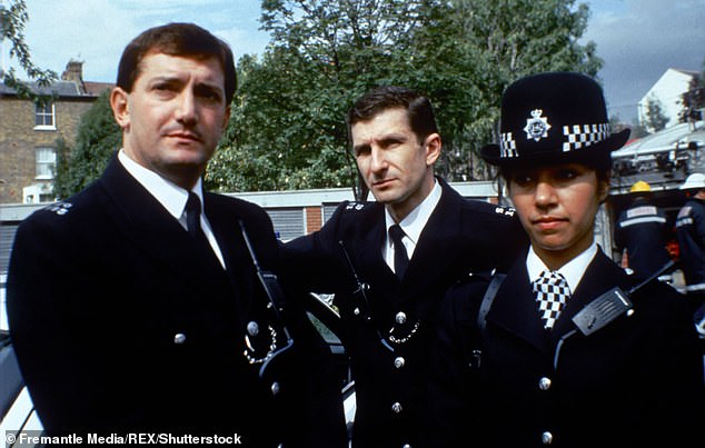 Though The Bill was Mr Stewart's (pictured centre, biggest role to date, Mr Stewart has appeared in a number of other programmes including Crossroads, Doctor Who and Hi-De-Hi!
