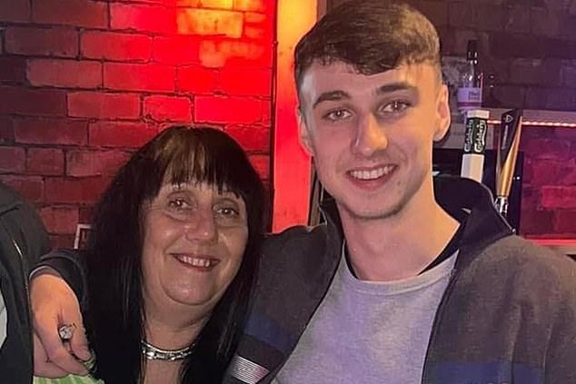 Jay Slater (pictured with his mother) had been to the NRG music festival with friends at the Papagayo nightclub in Playa de las Americas when he went missing in June last year