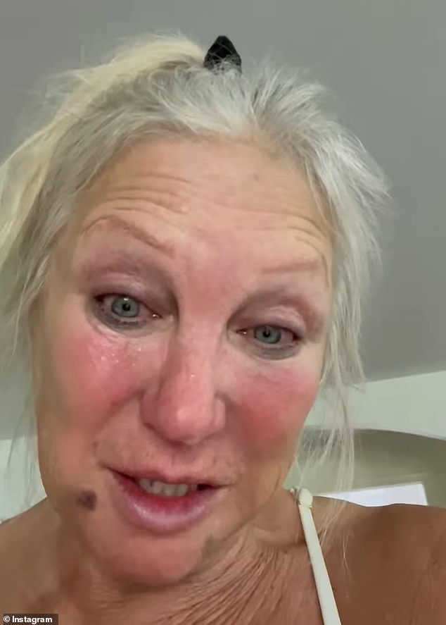 Linda Hogan (pictured) launched into an online rant about her ex, Hogan, and daughter, Brooke, in March