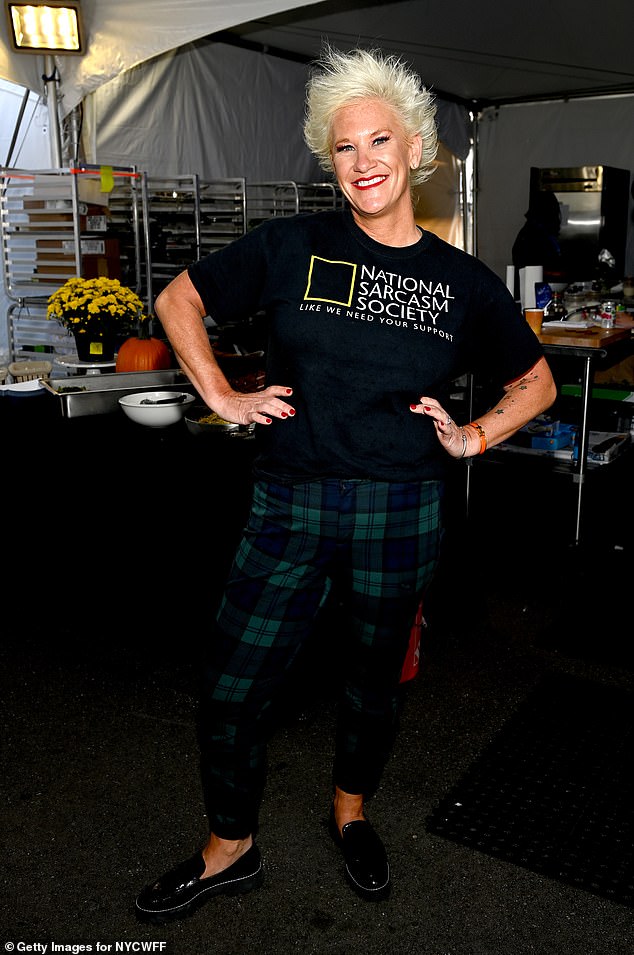 Burrell was later thrust into the spotlight and became best known as the longtime host of Worst Cooks in America; seen in 2022 in New York City