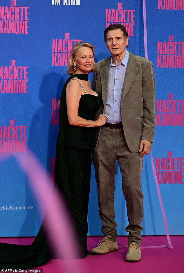 Liam joked that his favourite part of making the film was filming 'the sex scenes' with his co-star Pamela
