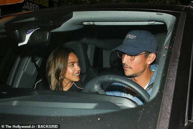 The source said: 'Jessica's romance with Danny has taken a surprising turn. What started out as a summer fling feels like it's getting more serious, although she still wants to take things slow'