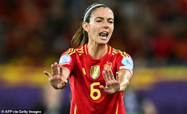 Bonmati explained that her father had compared her to a police officer due to her gestures on the pitch as she looks to communicate with her team-mates