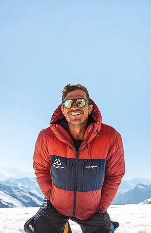 Unconquerable: After his accident Ed set up Millimeters 2 Mountains - a charity which raises money to support those struggling with their mental health