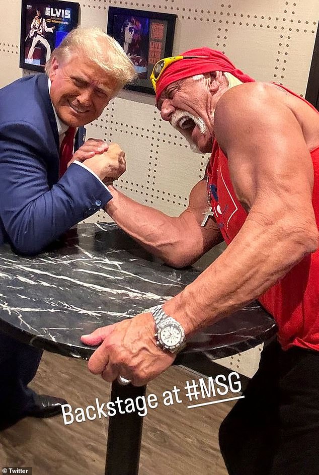 More recently, Hogan became a celebrity endorser for Trump's presidential campaign in the United States, which he went on to win