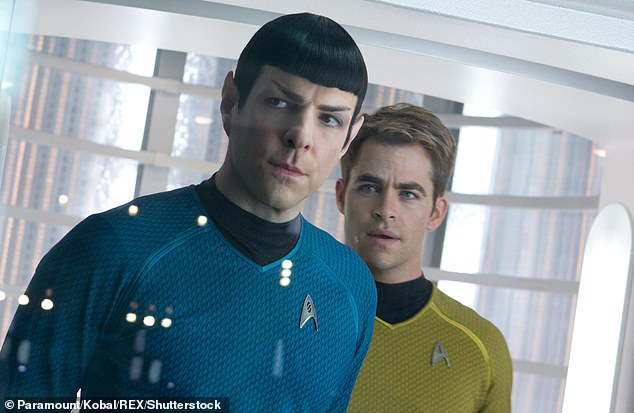The American actor, 48, memorably took over the role of Spock from the late Leonard Nimoy in J.J. Abrams' 2009 Star Trek adaptation and two further sequels