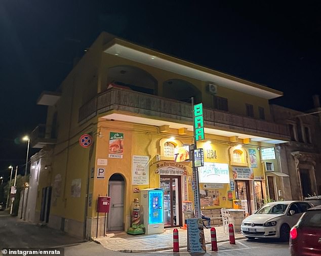 The supermodel shared a carousel of photos that had been taken throughout this month and were captioned with 'luglio' which means July in Italian