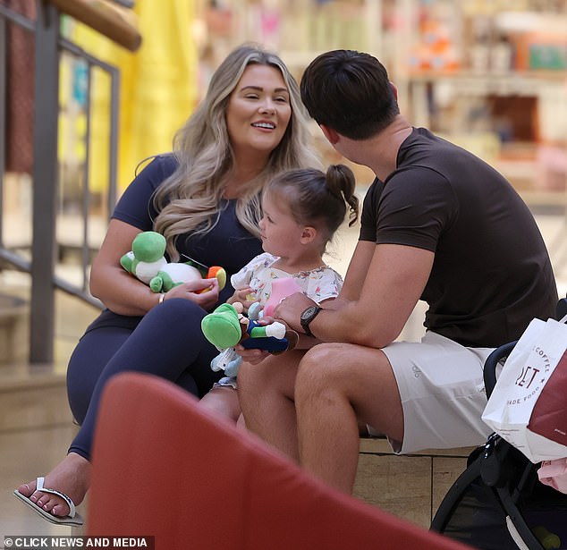 The Love Island star, 31, is expecting another baby with Billy, who is also father to her two-year-old daughter, Lucia