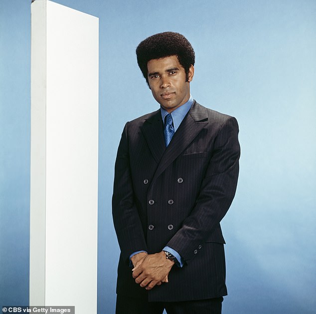 Washington had guest roles on multiple major shows, including Star Trek in 1969. After his acting career prodown, he became a professor and taught classes on Black actors and speech; pictured in a