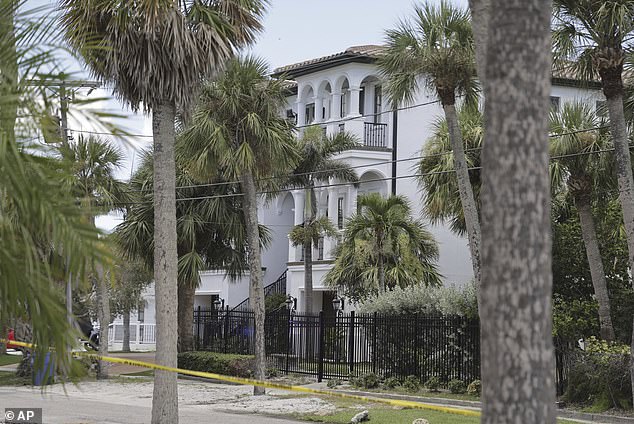 On Thursday morning, EMTs rushed to Hogan's mansion (pictured) in Clearwater, Florida after a 911 call said the legend was suffering from serious heart problems