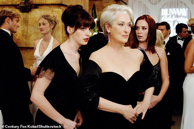 Aside from Hathaway and Streep, other stars that are reprising their roles in the second movie include Emily Blunt and Stanley Tucci