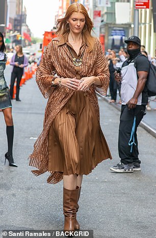 Some of the movie's stars have been seen shooting multiple scenes in the streets of NYC this month