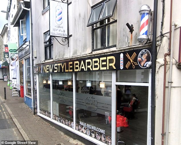 New Style Barber - which is on the same road - was fined the same amount