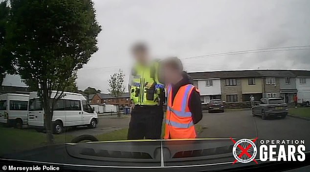 The suspect was subsequently arrested by officers from Merseyside Police