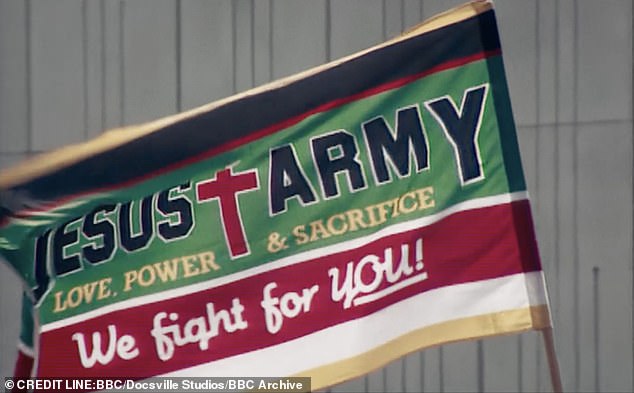 The motto of the Jesus Army was 'Love, Power & Sacrifice'