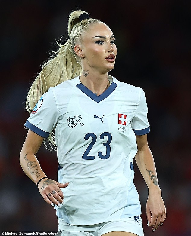 Sondergaard may have taken the accolade from Juventus and Switzerland's Alisha Lehmann