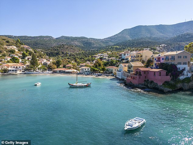 The British pensioner was on the tourist boat which stopped at the beach to let tourists swim