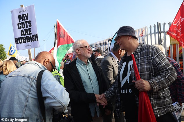 Speaking during a visit to a bin strike picket line in Birmingham on Friday morning, Mr Corbyn claimed thousands had already flocked to the new outfit