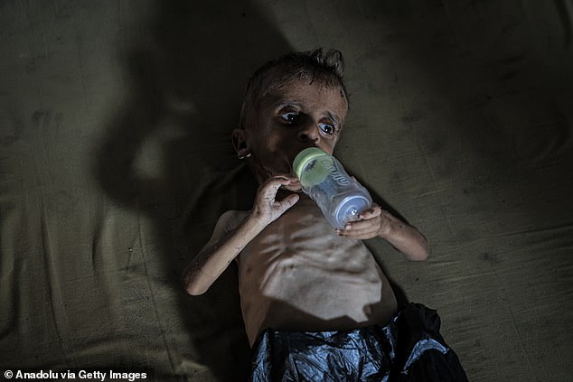 Basic necessities like milk and food are lacking. Women report being unable to breastfeed their children, and turning to rice water instead