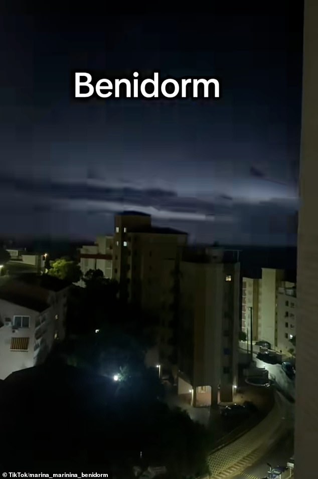 Video clips circulating on social media show popular holiday spots looking abandonded as tourists remain indoors