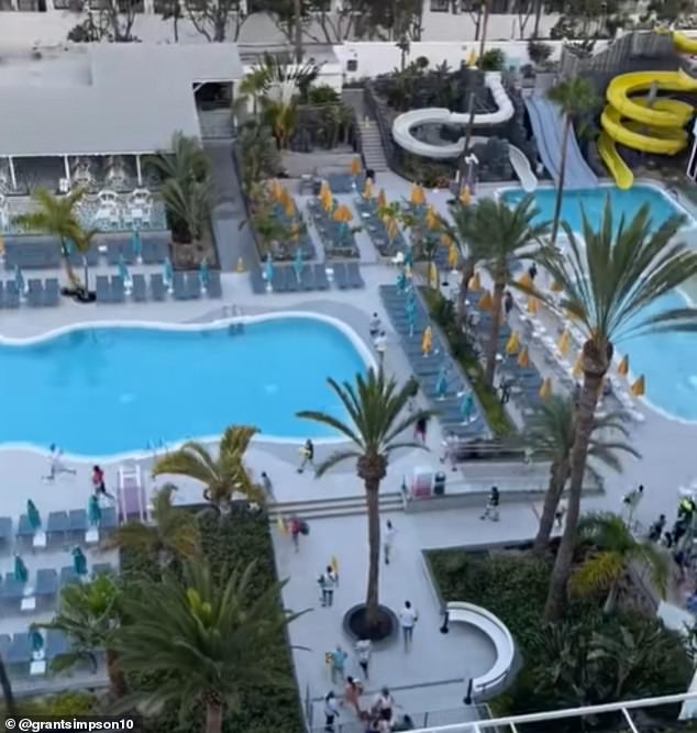 Tourists have reported injuries during the increasingly common sun lounger sprint, with one woman saying her sister's ankle injury - obtained at Hotel Bitacora - still hurt a year on