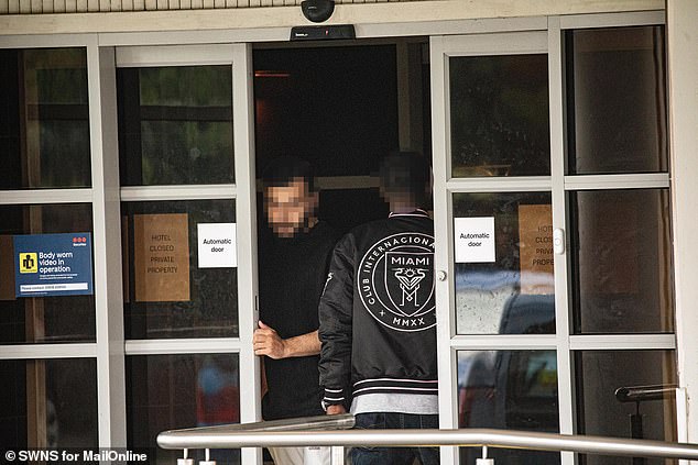 Some migrant residents say they feel it is 'now dangerous' for them to leave the hotel