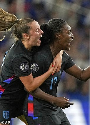 Michelle Agyemang is a new hero for the Lionesses after scoring two pivotal goals at the Euros; the squad will go for glory at Basel's St. Jakob-Park stadium on Sunday night