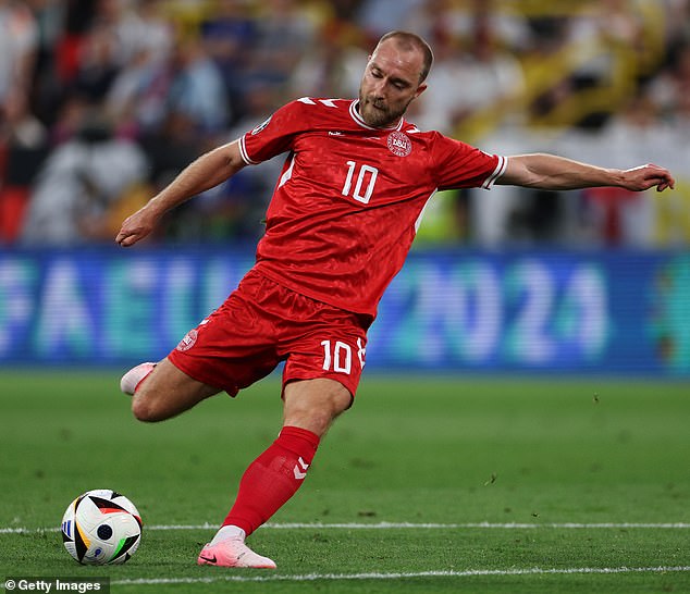 Eriksen, who is one of Denmark's greatest ever players, left the Red Devils earlier this summer