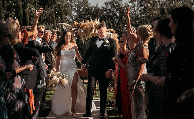 Ben and Lucy tied the knot in October last year and was looking forward to life in their home