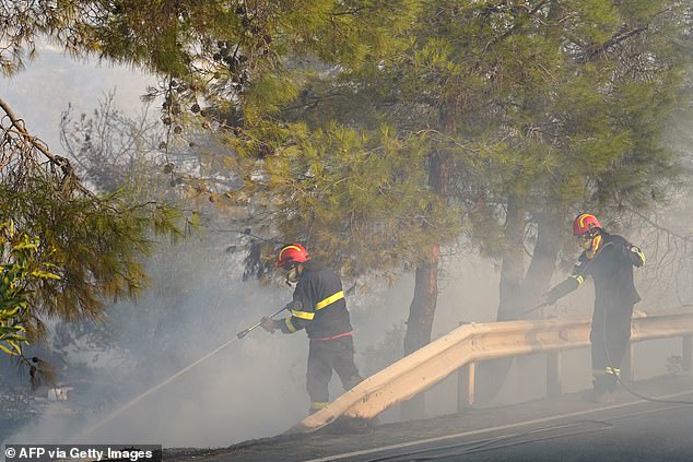 Ben says there was a lack of emergency services on the ground at Souni, which made the situation more frightening