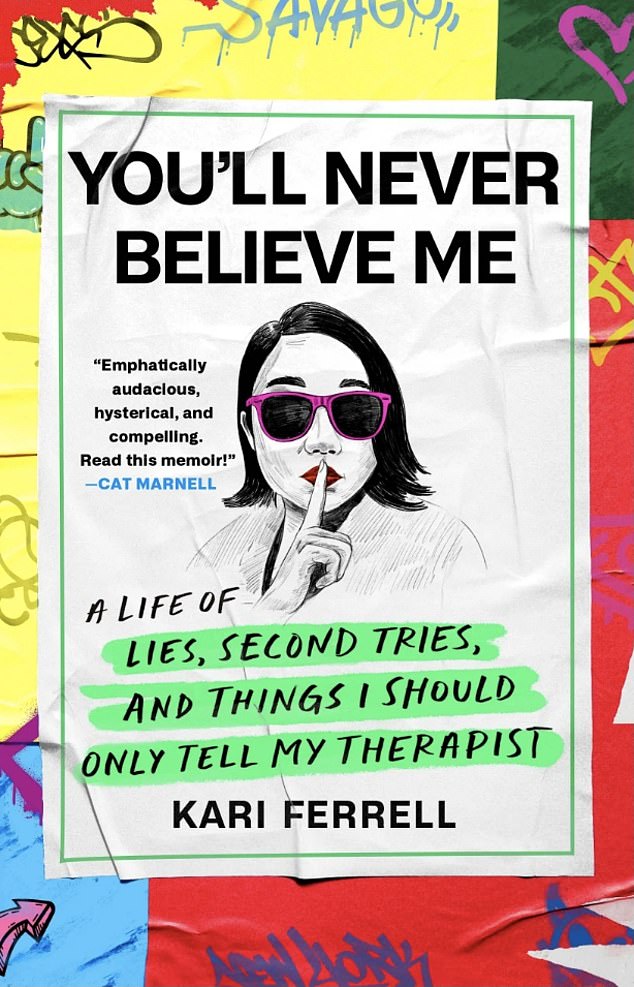 HER STORY: Kari wrote a book about her experiences (cover pictured) which was published earlier this year