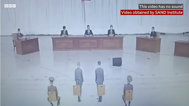 The youngsters were last year arrested for not 'deeply reflecting on their mistakes' after they were caught watching South Korean television