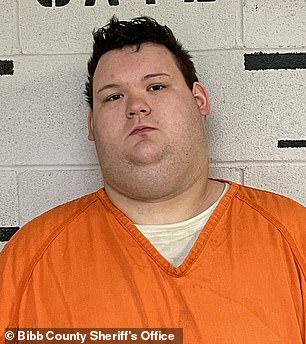 William Chase McElroy, 21, who appeared to have shaved, face rape charges, among others