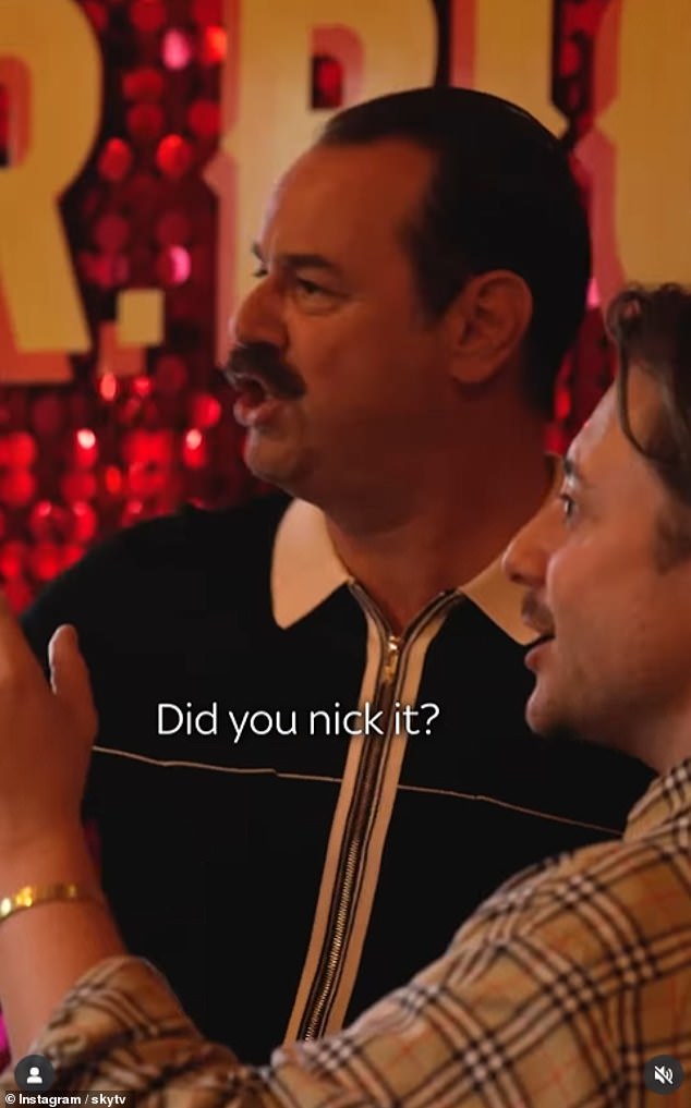 And the actor, 48, was genuinely shocked to meet the winner as he asked: Did you nick it?'