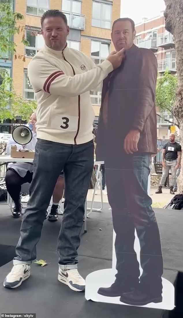 Mike even admitted no one had ever told him he looked like the star. Speaking to Metro at the event he explained: 'No one¿s ever told me I look like Danny Dyer.¿