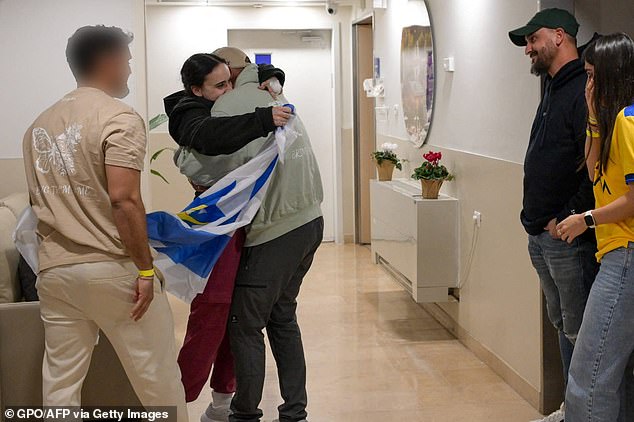 Emily reunites with her family in Tel Aviv, some of whom she feared had been killed on October 7