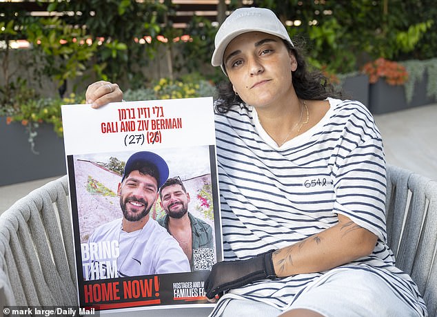 Emily has not seen Gali since October 7, while she was seperated from Ziv after 40 days in captivity