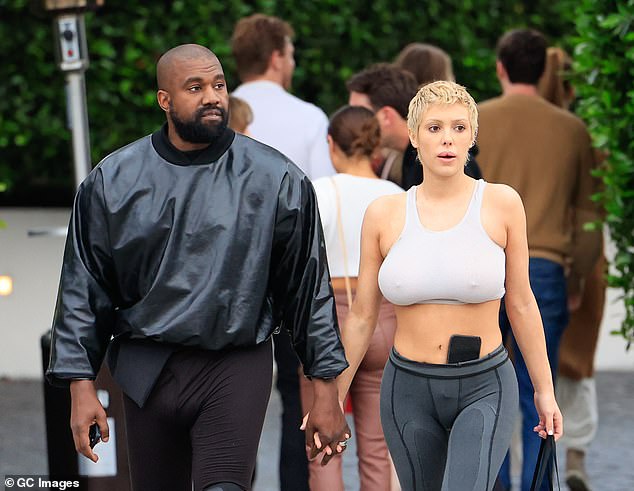 Bianca and her husband pictured in Los Angeles in 2023