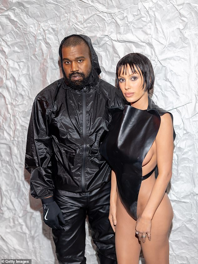 The racy shoot was shot by her husband Kanye