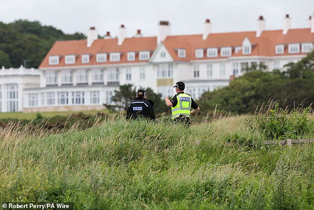 Trump gushed about his Turnberry course and said it should get the Open